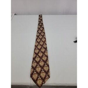 Resilio 100% Silk Paisley Neck Tie Made in USA Vintage Multi-Color‎